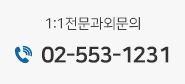 1:1전문과외문의 02-553-1231